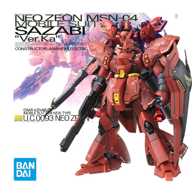 MG MSN-04 SAZABI Ver.Ka　塗装済み完成品 MG MSN-04 Sazabi Ver.Ka 1/100 — Panda Hobby